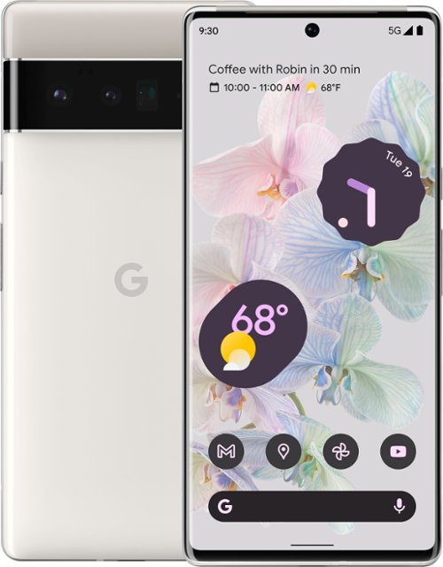 Google Pixel 6 Pro 5G 256GB Cloudy White