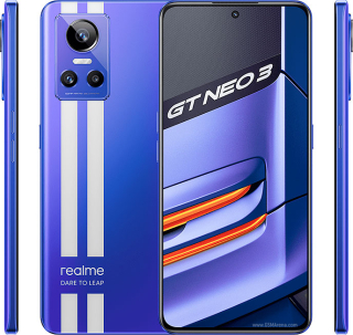Realme GT Neo 3 5G 12GB/256GB Dual Sim Blue