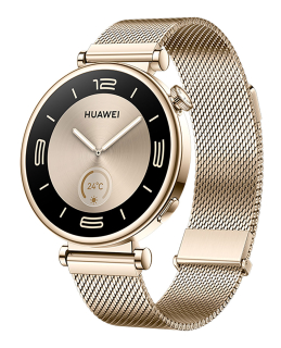 Huawei Watch GT 4 41mm Gold Milanese Strap